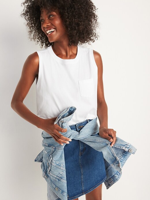 High-Waisted Distressed Jean Skirt for 