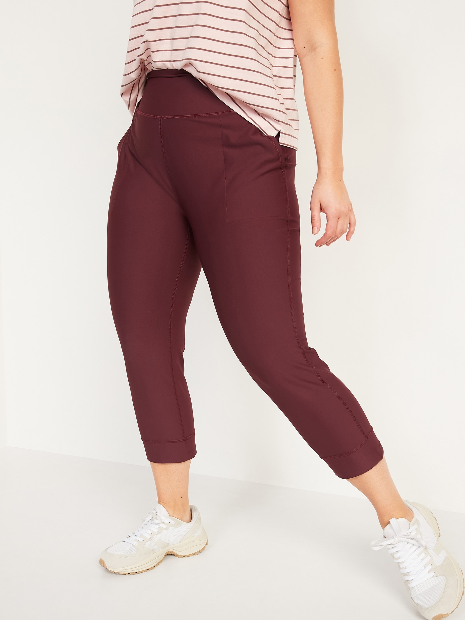 Old Navy High-Waisted PowerSoft Crop Jogger Pants, 27 Reasons Not to Miss  Old Navy's Sale on Workout Clothes — Including $9 Yoga Pants!