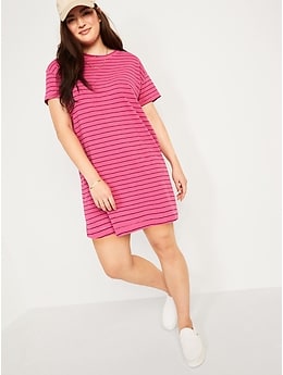 old navy striped shirt dress