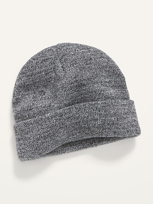 View large product image 2 of 2. Unisex Marled Beanie for Baby