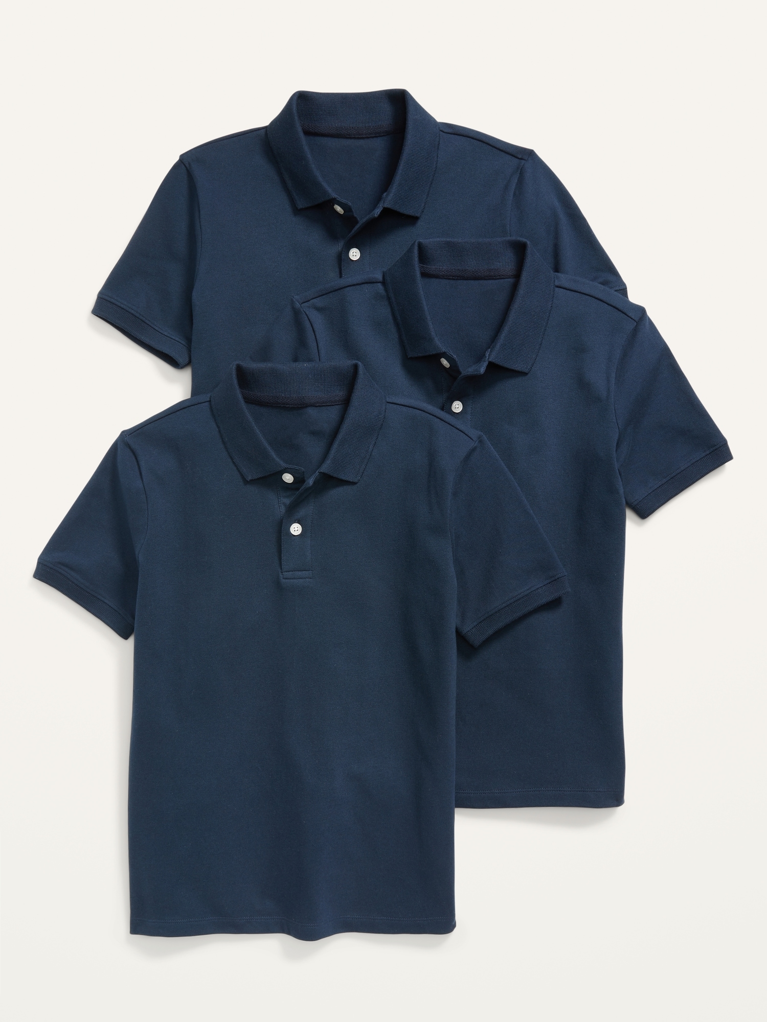 Discriminate Integration labyrinth School Uniform Polo Shirt 3-Pack For Boys | Old Navy