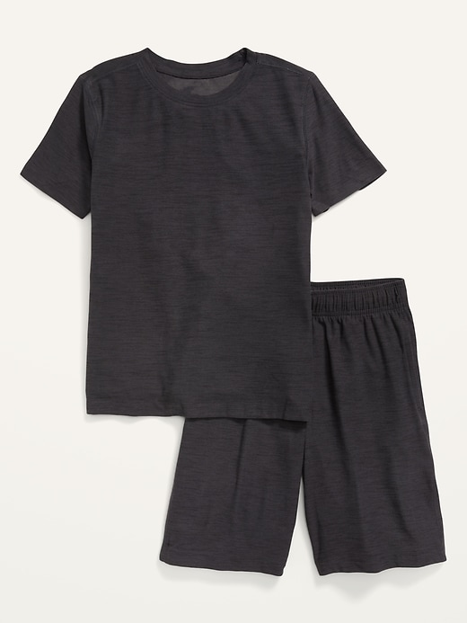 View large product image 1 of 2. Breathe On Tee And Shorts Set For Boys
