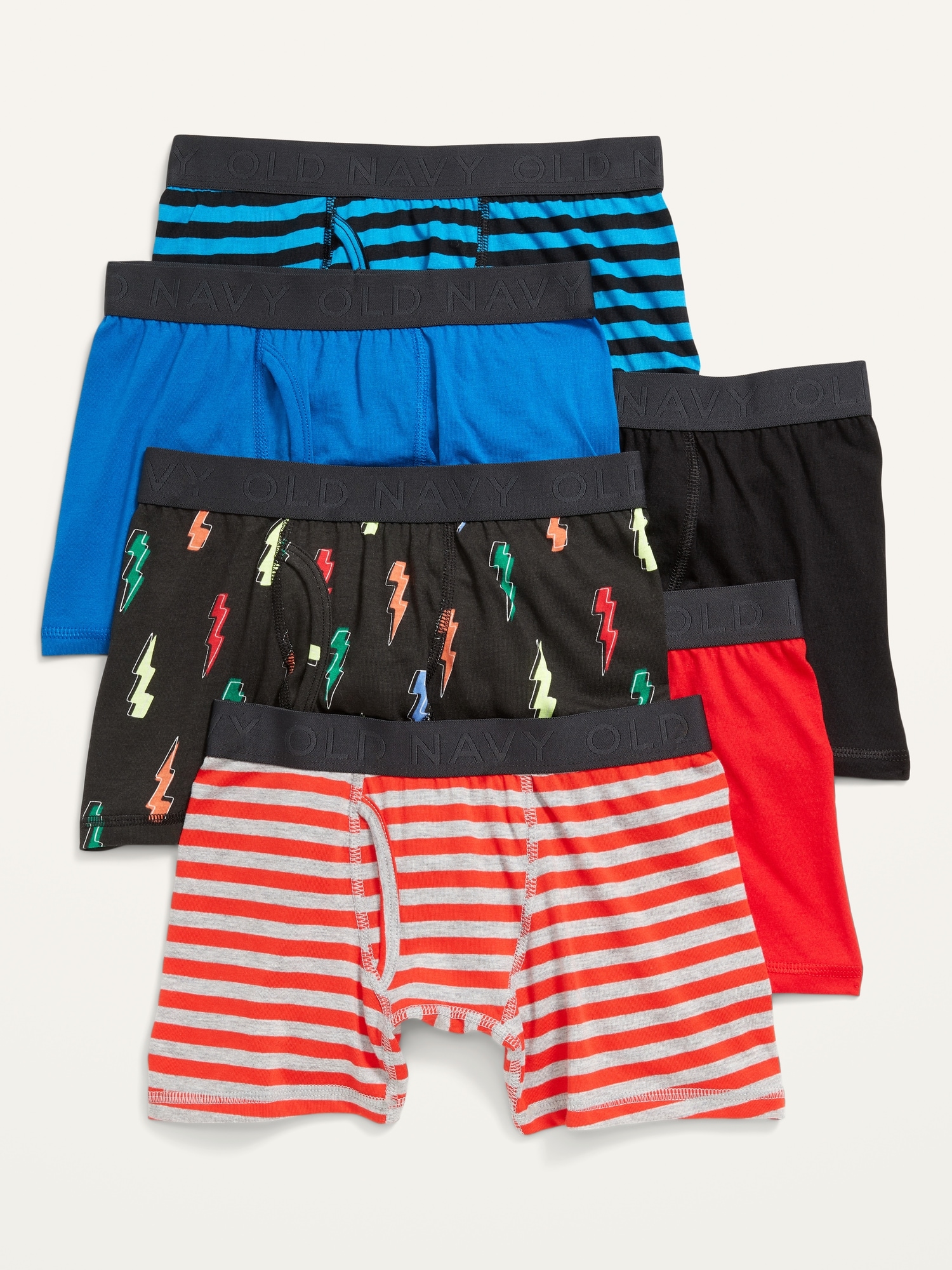 6PK Printed Boxer Briefs – Kids For Less