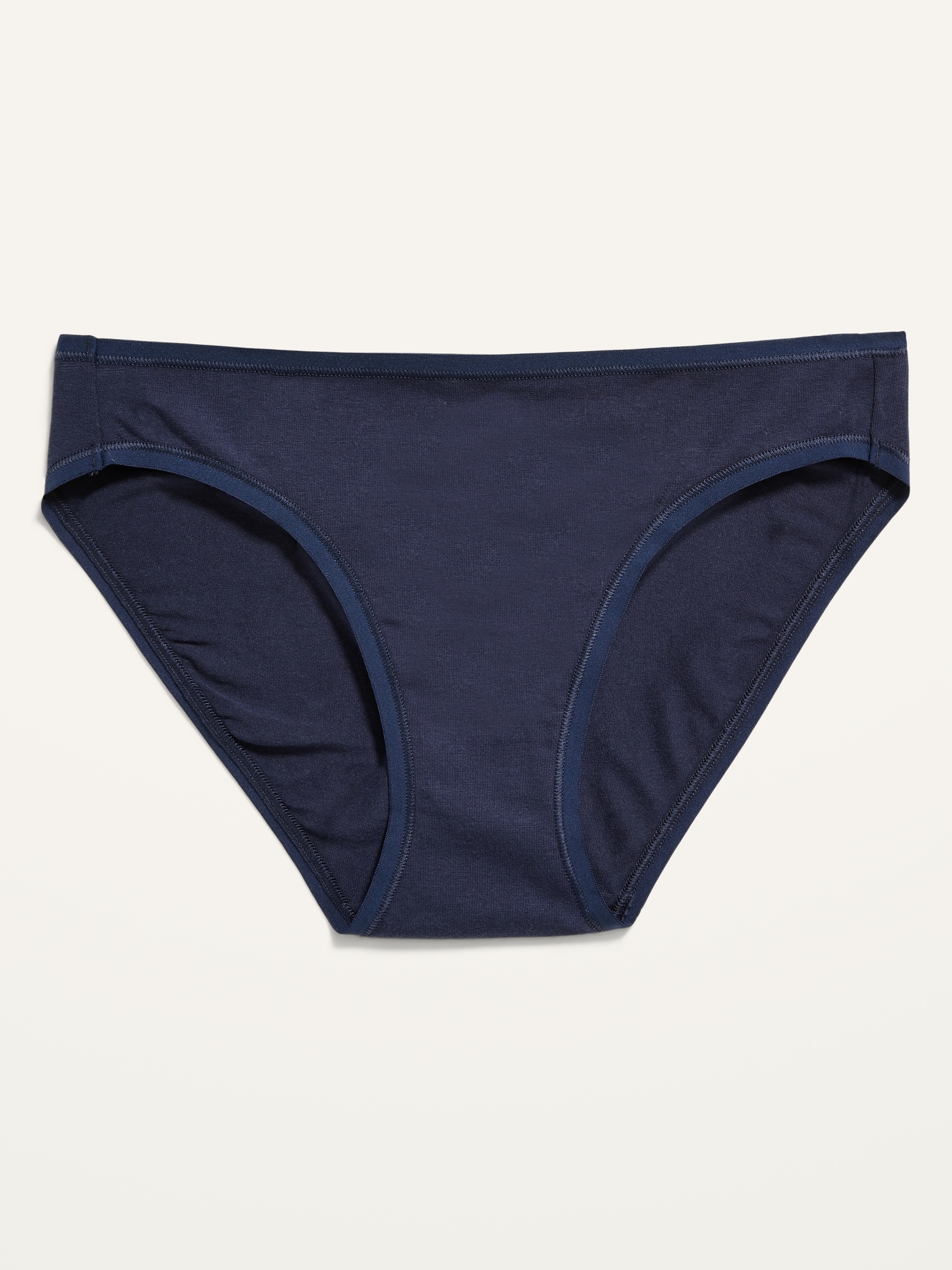 Old Navy Supima&#174 Cotton-Blend Bikini Underwear for Women blue. 1