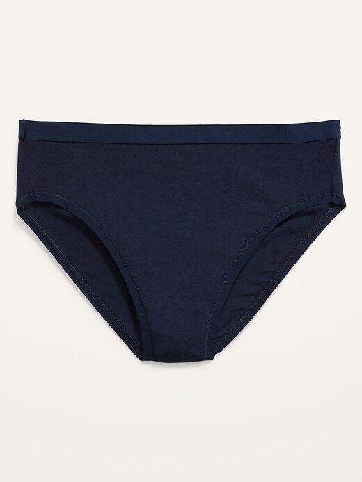 Old Navy High-Waisted Supima® Cotton-Blend Bikini Underwear for Women. 1