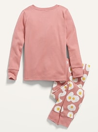 Image number 2 showing, Unisex Snug-Fit Graphic Pajama Set for Toddler & Baby