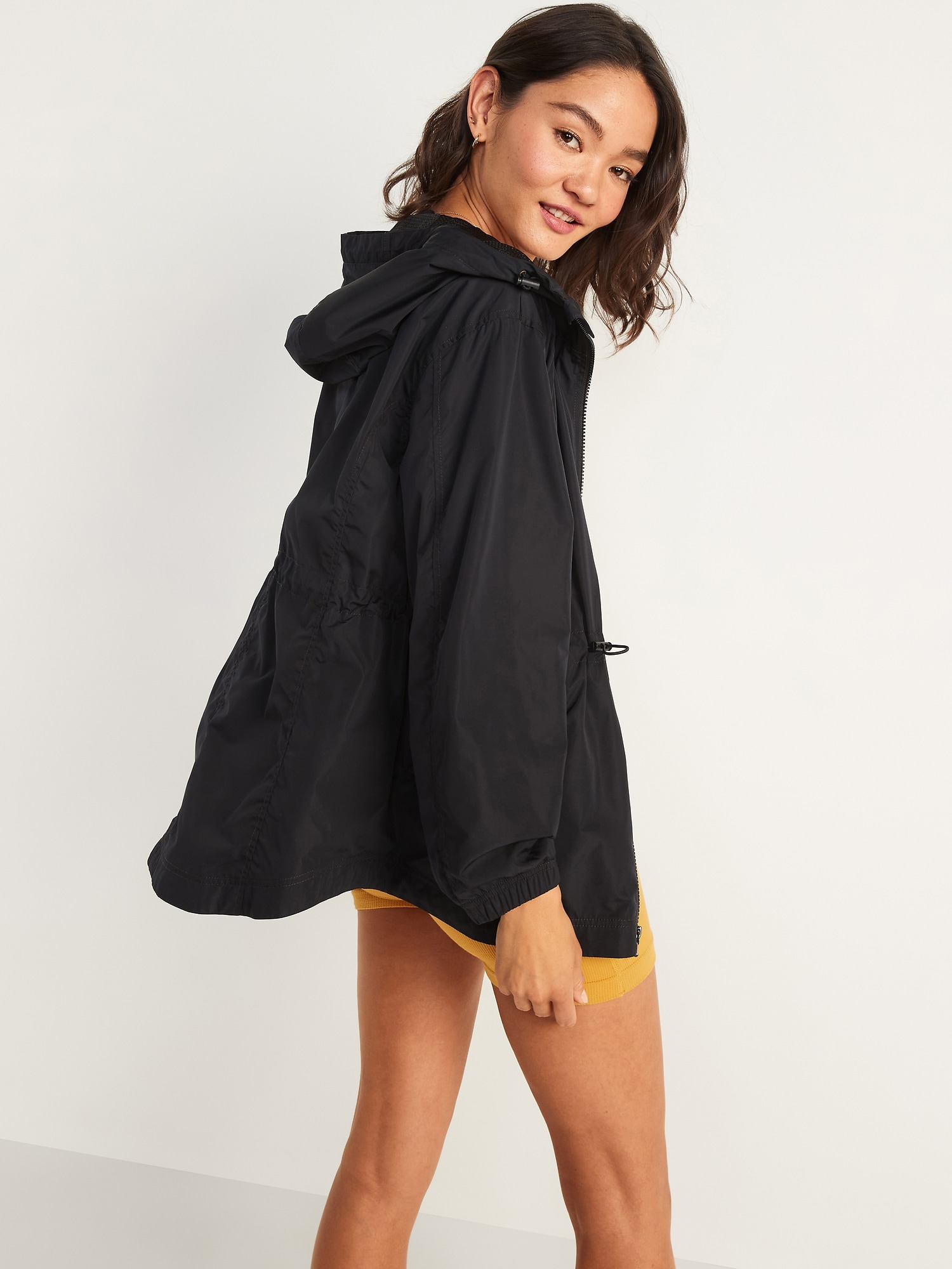 Water-Resistant Hooded Utility Anorak Jacket | Old Navy