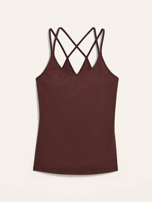 Image number 4 showing, Strappy PowerSoft Shelf-Bra Tank Top
