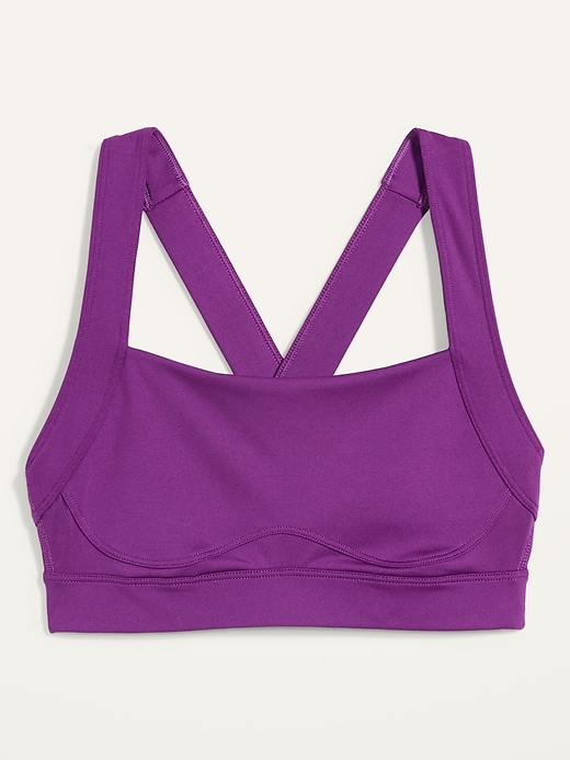 Image number 1 showing, High Support Cross-Back Sports Bra for Women XS-XXL
