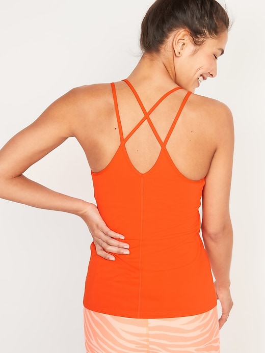 Image number 6 showing, Strappy PowerSoft Shelf-Bra Tank Top