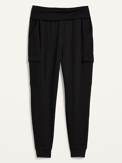 Image number 1 showing, Mid-Rise Live-In Cargo Jogger Sweatpants