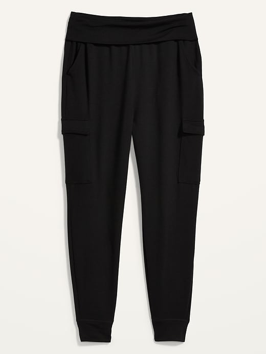 Image number 3 showing, Mid-Rise Live-In Cargo Jogger Sweatpants