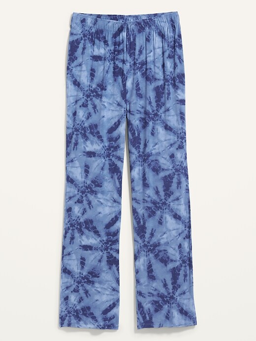 Image number 1 showing, Mid-Rise Sunday Sleep Ultra-Soft Pajama Pants for Women