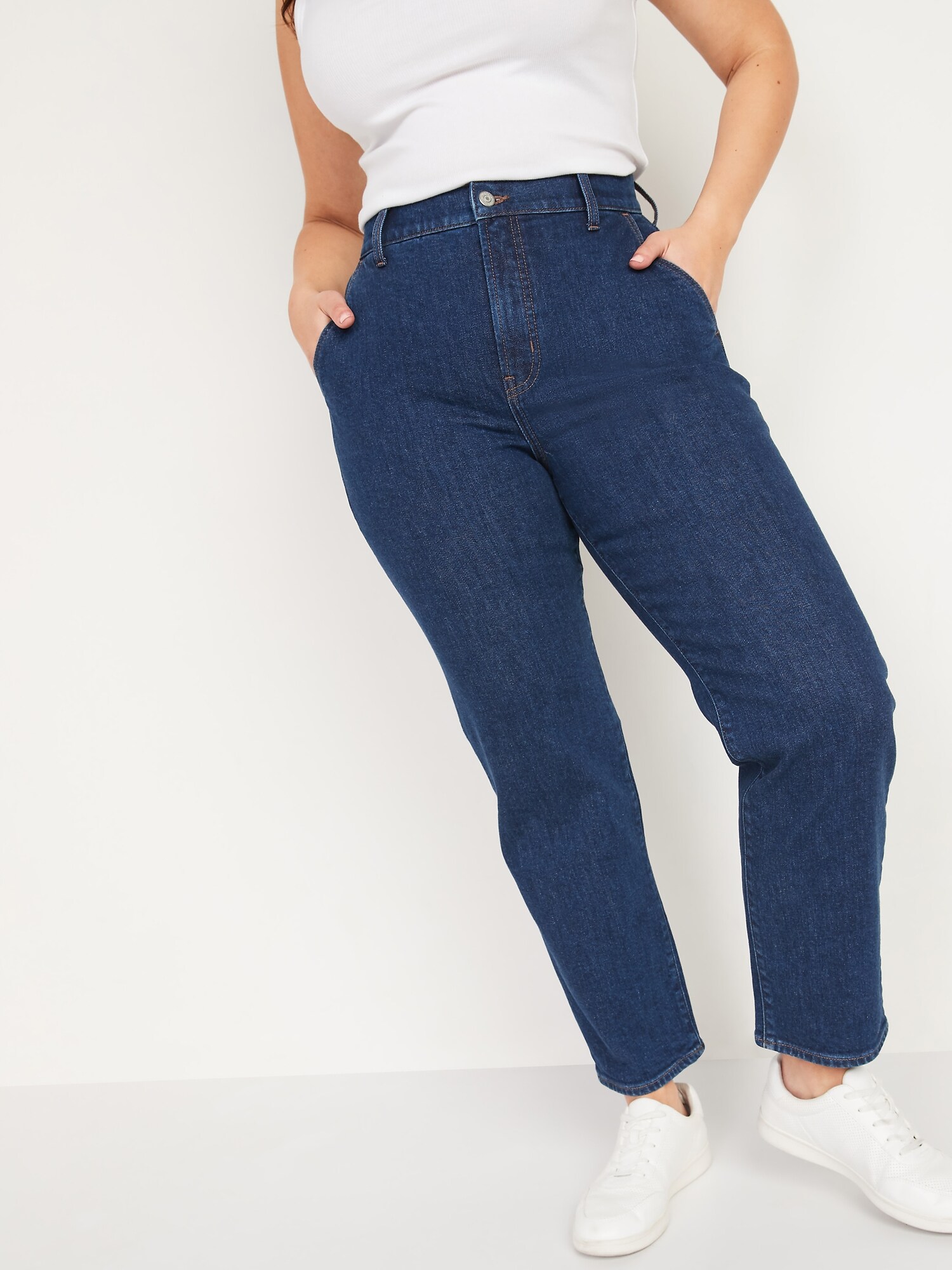 Extra High-Waisted Sky Hi Straight Workwear Jeans for Women