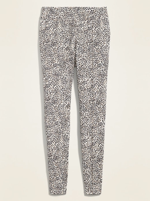 Image number 2 showing, High-Waisted Stevie Ponte-Knit Printed Pants