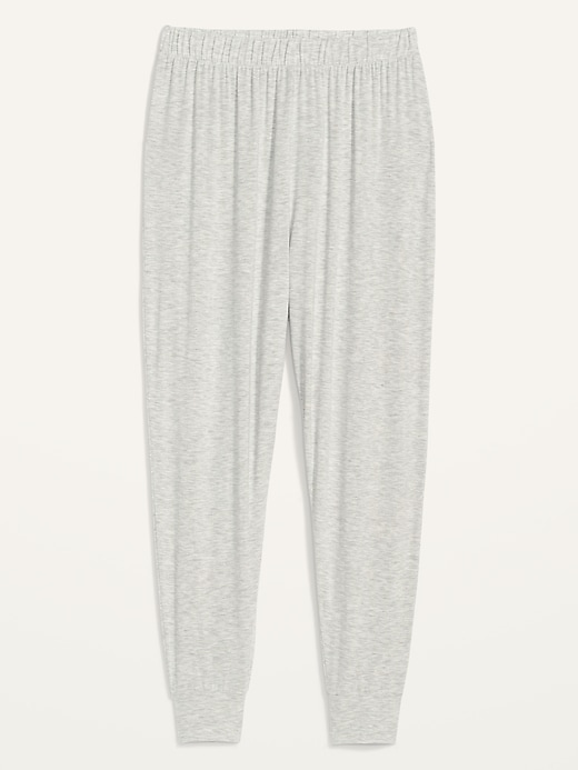 View large product image 2 of 3. High-Waisted Sunday Sleep Ultra-Soft Jogger Pajama Pants