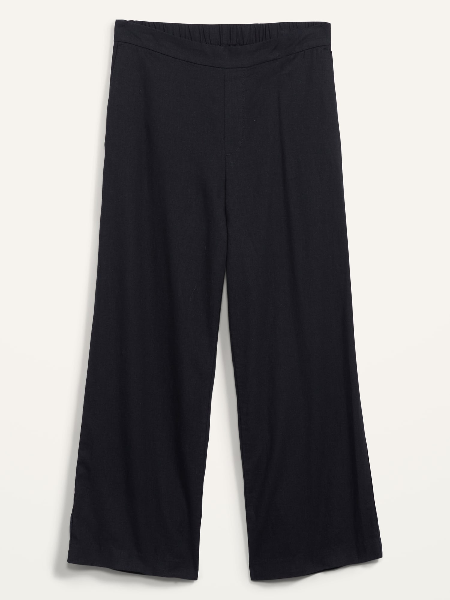 High-Waisted Linen-Blend Culotte Pants for Women | Old Navy