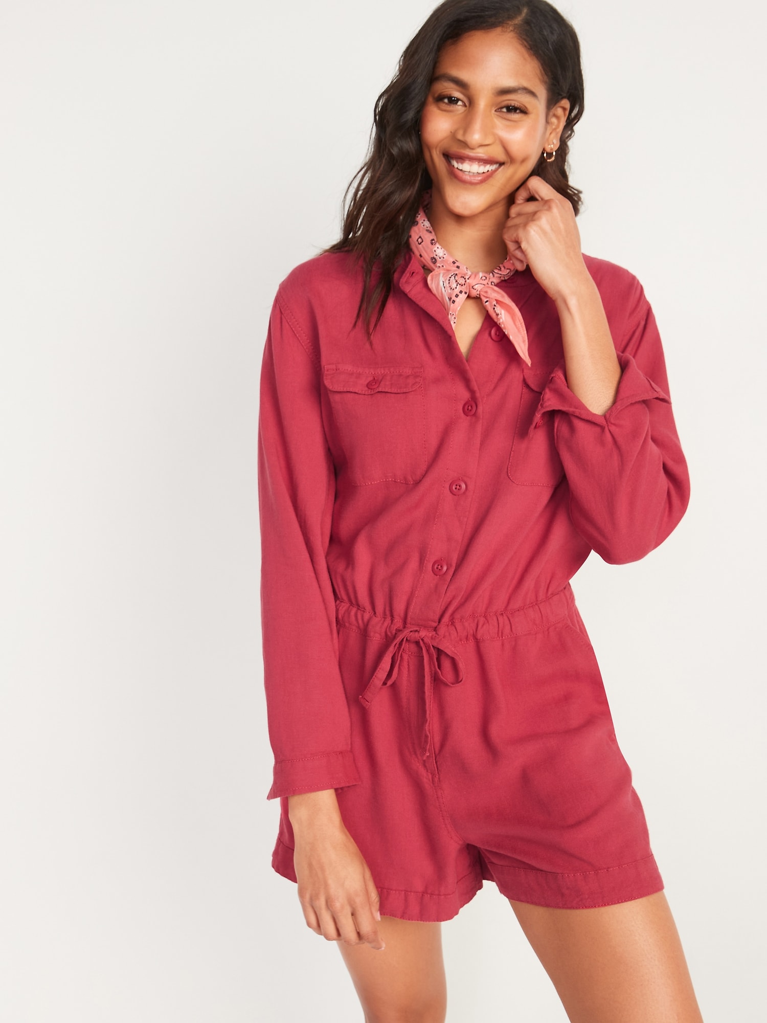 long inseam romper