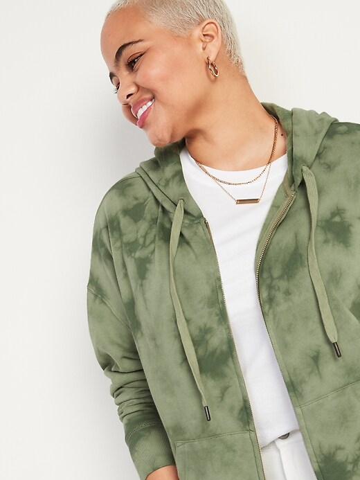 Vintage Specially Dyed Zip-Front Hoodie | Old Navy