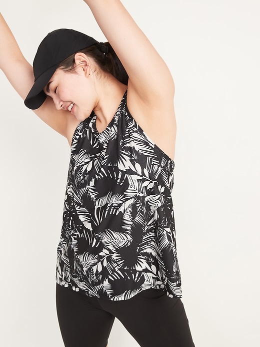 Image number 1 showing, Breathe ON Tie-Back Performance Tank Top