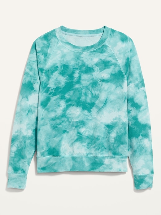 View large product image 1 of 3. Vintage Specially Dyed Crew-Neck Sweatshirt for Women