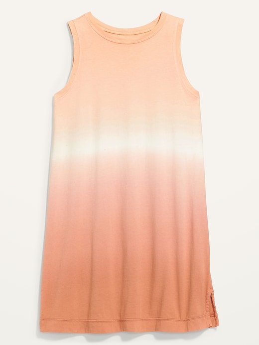 View large product image 2 of 3. Vintage Dip-Dyed Sleeveless Swing Dress For Women