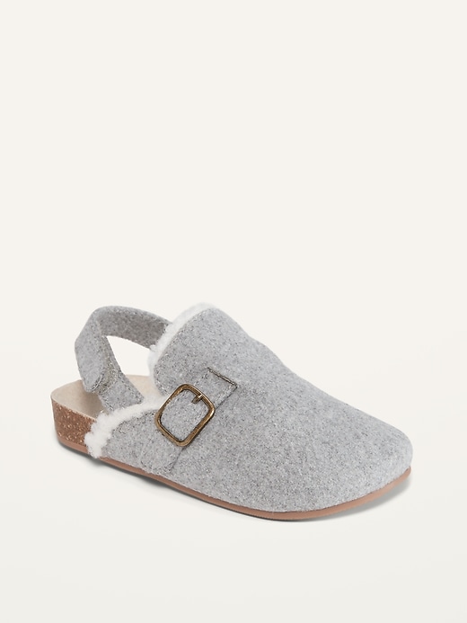 View large product image 1 of 4. Cozy Slip-On Clogs for Toddler Girls