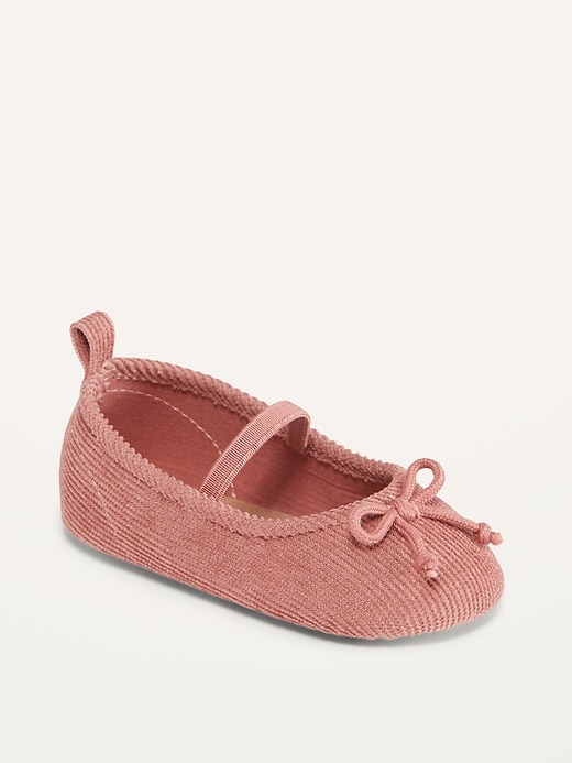 View large product image 1 of 4. Corduroy Ballet Flats for Baby