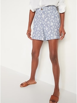 Old navy deals floral shorts