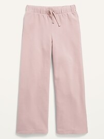 View large product image 3 of 4. Cozy-Knit Wide-Leg Sweatpants for Girls