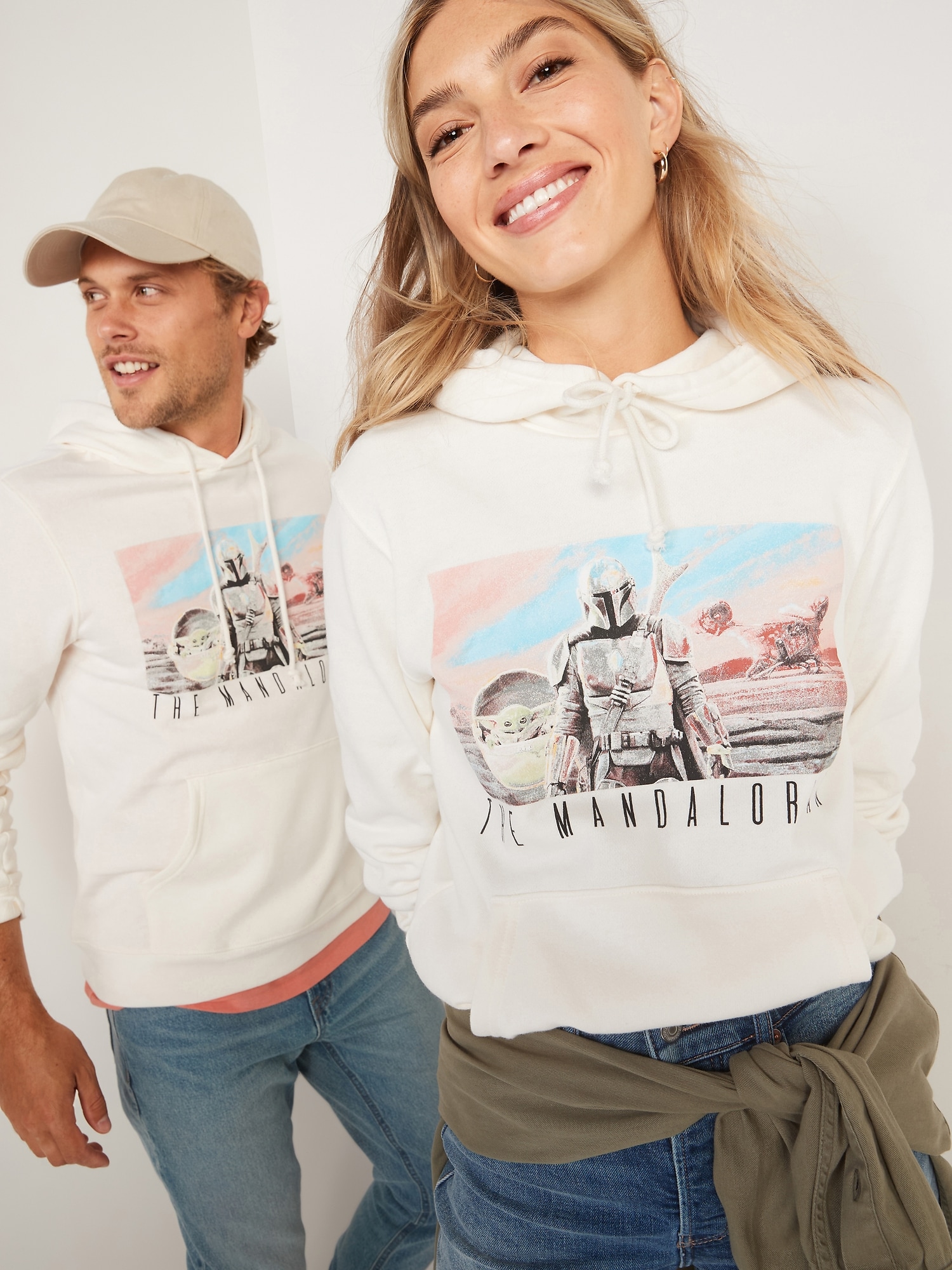 Star Wars: The Mandalorian™ Gender-Neutral Pullover Hoodie for Adults