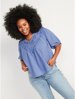 old navy plus size tops
