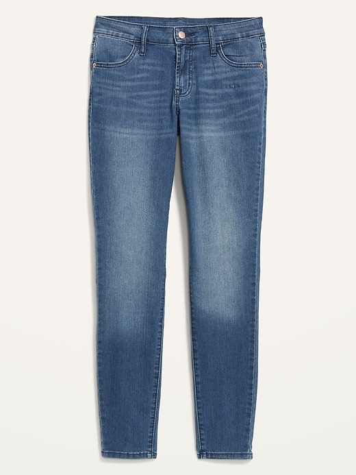 Image number 4 showing, Mid-Rise Super Skinny Jeans for Women 