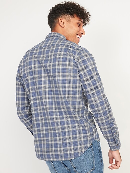 Image number 5 showing, Regular Fit Built-In Flex Everyday Printed Shirt for Men