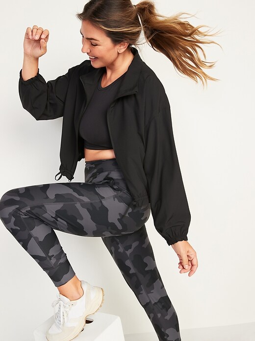 Image number 3 showing, High-Waisted PowerSoft 7/8-Length Joggers for Women