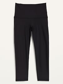 NWT: Old Navy Extra High-Waist Powersoft Crop Leggings, Tonal Leaf, Size  Large-P
