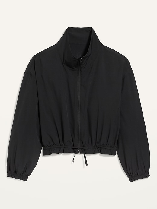 Image number 4 showing, StretchTech Loose Cropped Jacket