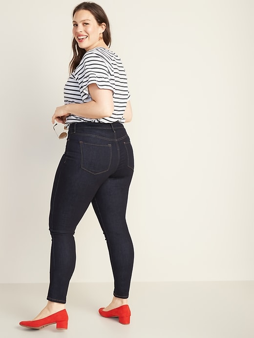 Image number 2 showing, High-Waisted Rockstar Super Skinny Jeans for Women