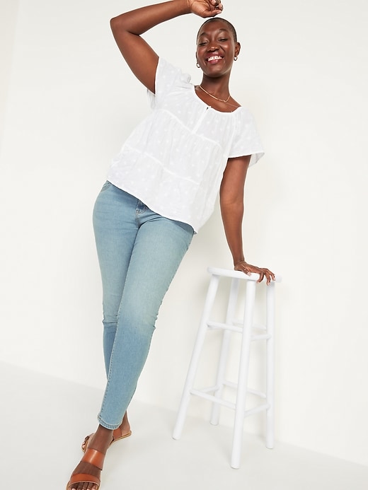 Image number 8 showing, Mid-Rise Super Skinny Jeans for Women