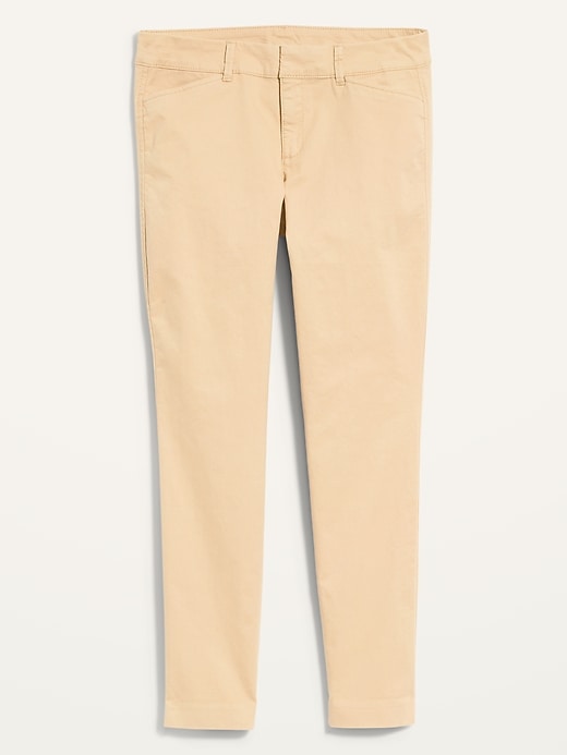 Image number 4 showing, Mid-Rise Pixie Chino Ankle Pants