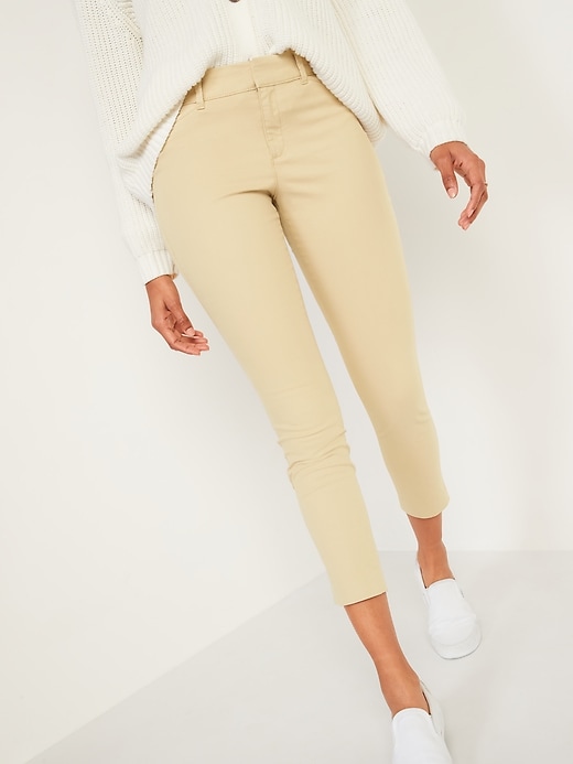 Image number 5 showing, Mid-Rise Pixie Chino Ankle Pants
