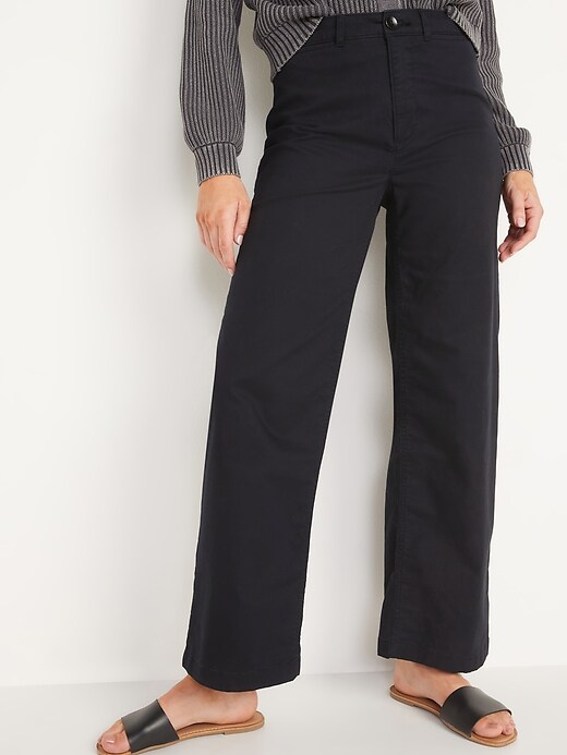 Image number 5 showing, Extra High-Waisted Wide-Leg Pants for Women