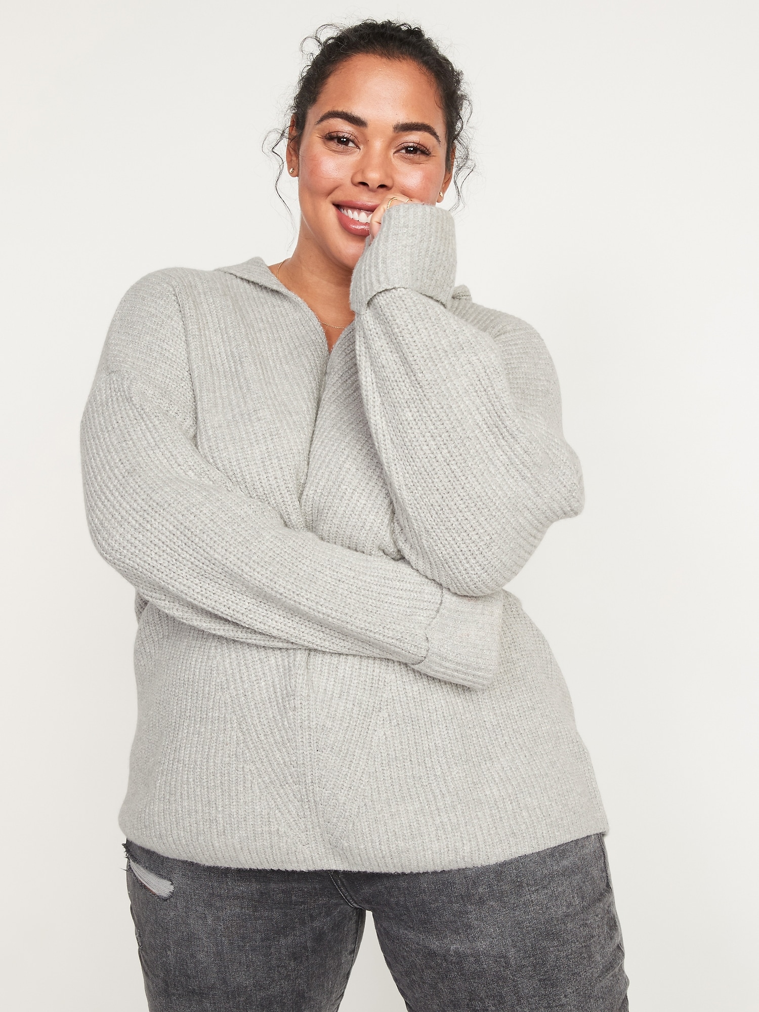 old navy drop shoulder sweater