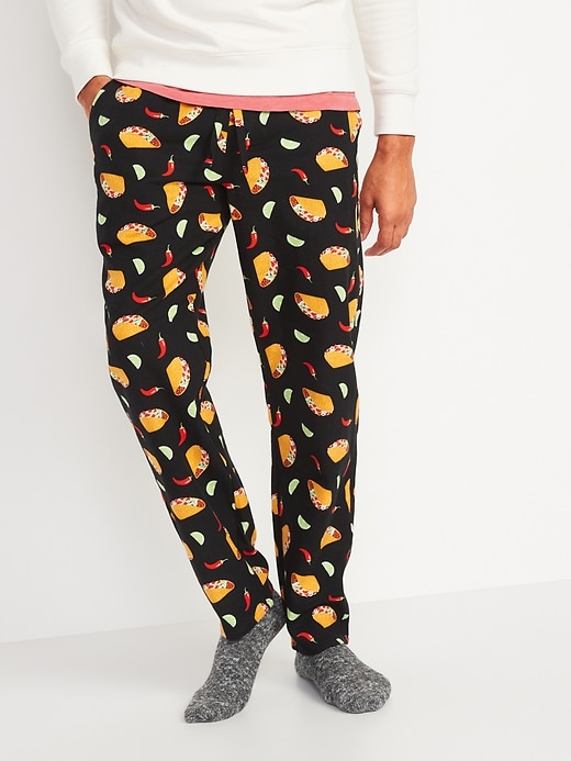 Old Navy - Printed Flannel Pajama Pants for Men