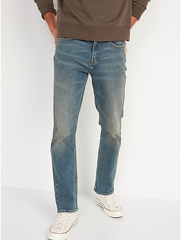 Old Navy Men's Slim Built-In-Flex Jeans - Blue - Size 30W