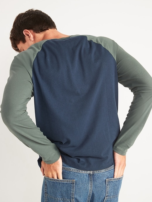 00s OLD NAVY ロンT 長袖 ラグラン S Color-Blocked Raglan Long-Sleeve T-Shirt | Old Navy
