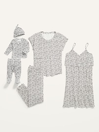 View large product image 3 of 3. Unisex 3-Piece Kimono Top, Pants & Beanie Layette Set for Baby