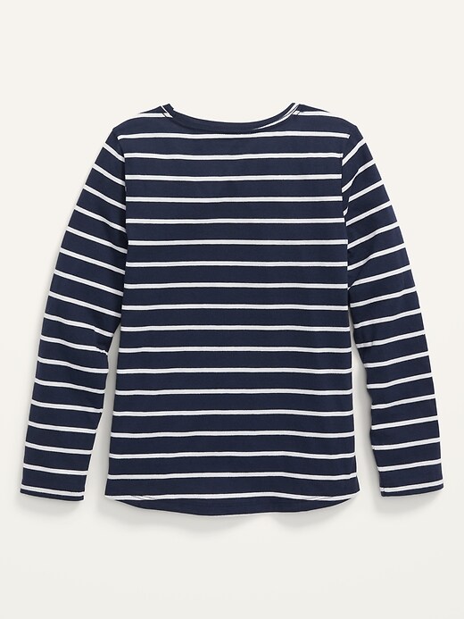 Softest Printed Long-Sleeve T-Shirt for Girls