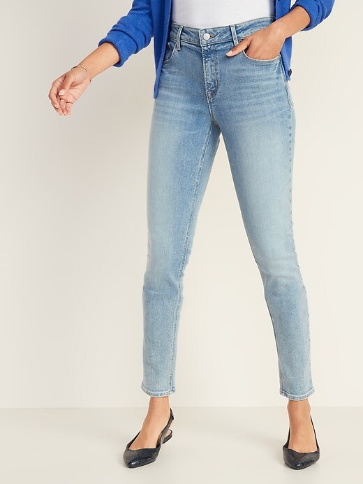 old navy high rise rockstar skinny jeans