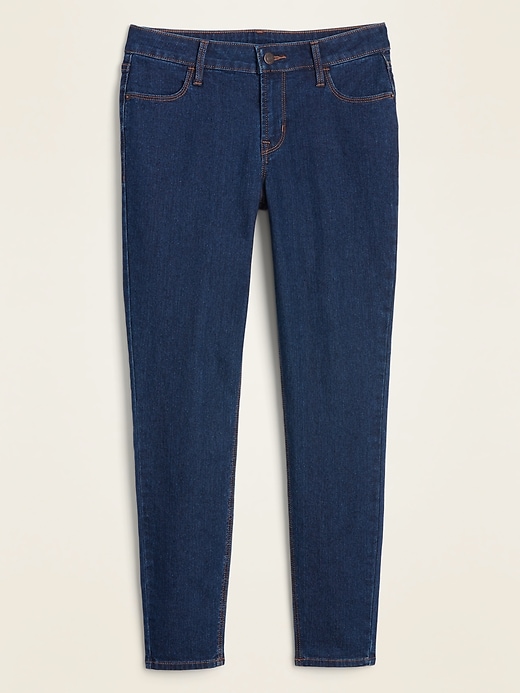 Image number 4 showing, Mid-Rise Super Skinny Ankle Jeans for Women